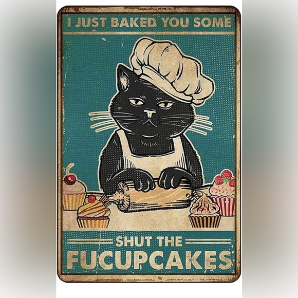 Other - Cat Art Baking Sign